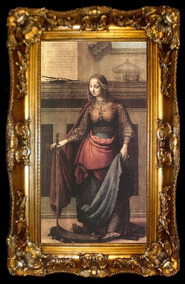 framed  YANEZ DE LA ALMEDINA, Fernando Saint Catherine5, ta009-2